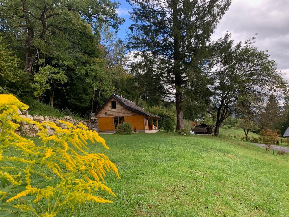 Bohinj Cottage Pr' Maricki - House In Nature With Hot Tub & Sauna Eksteriør bilde